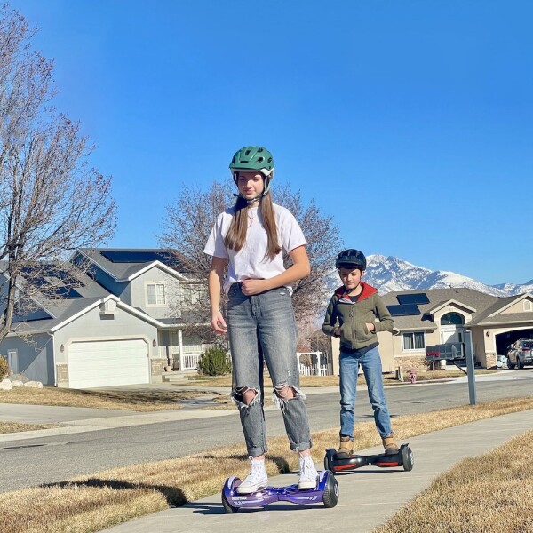 Skate Electrico Hoverboard Gogreen Musica Bt 10" Patineta Variante Diseño Camuflaje