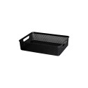 CANASTO ORGANIZADOR 39X27X7,5CM NEGRO