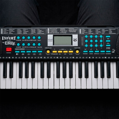 Órgano Musical Teclado Piano 61 Teclas Mozart Español Negro