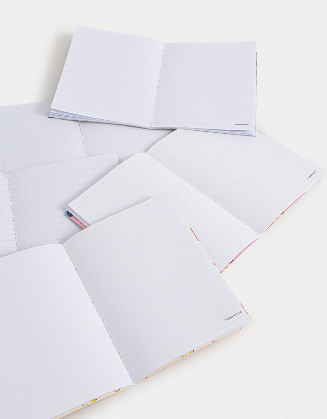 Anotadores Cuadernos y Memos Set De Libretas The Perfect Match - Combinacion Multicolor