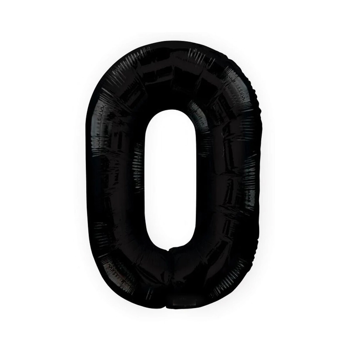 Globo Nº 0 Negro 75 cm 