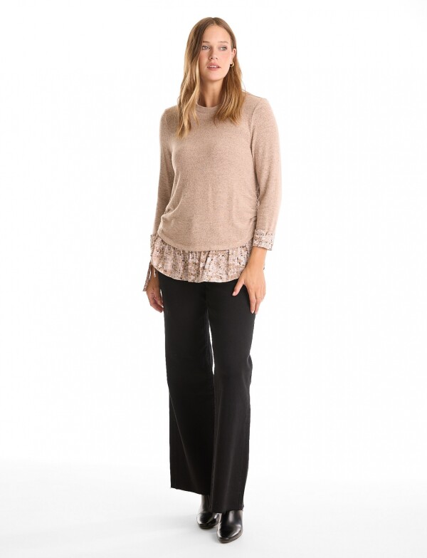 Buzo & Camisa BEIGE