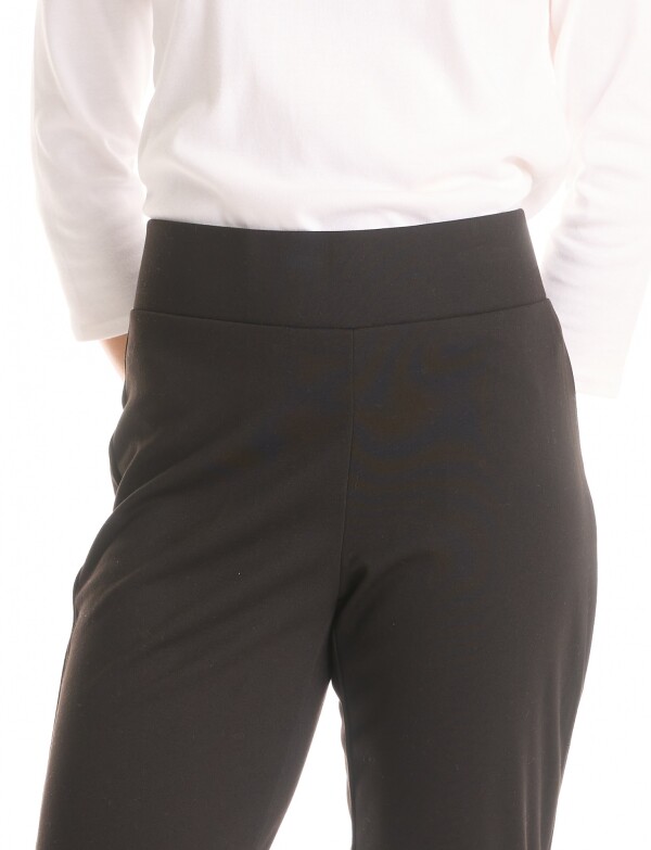 Legging Pretina Ancha NEGRO