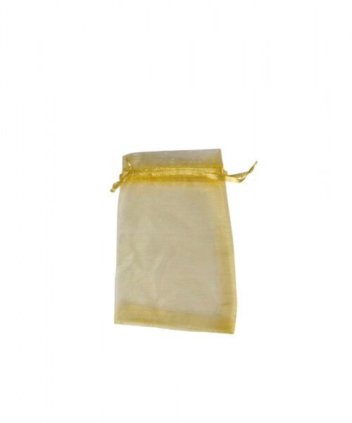 Bolsa organza 9x15 cm. ORO