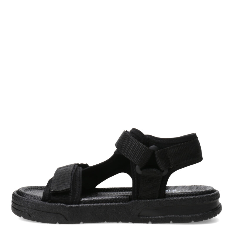 Sandalia de Niños Croco Kids MEXOR estilo teva Negro