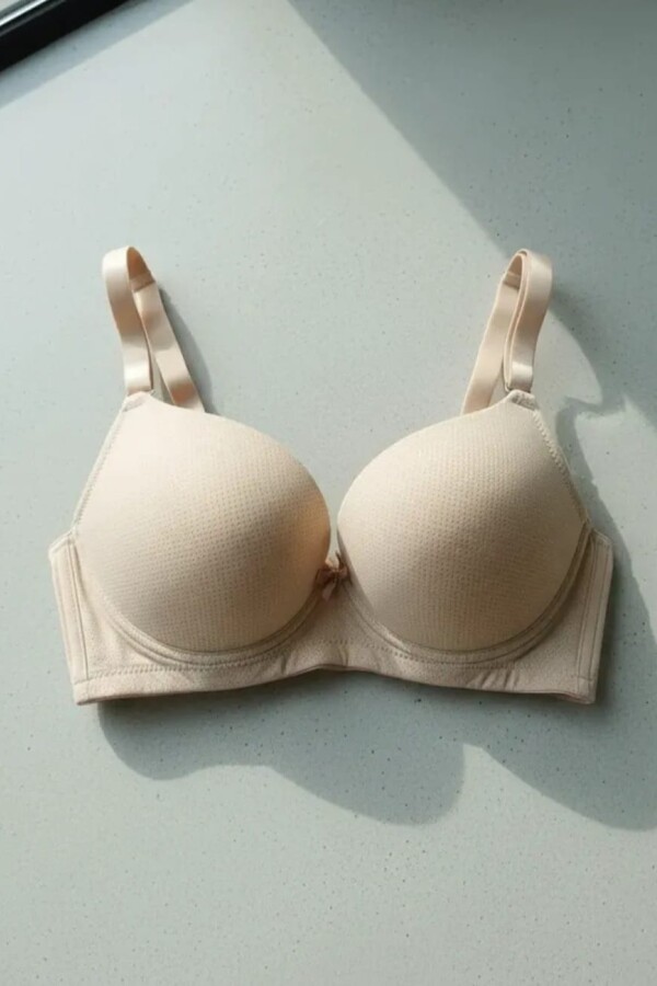 001 Soutien copa y aro Beige