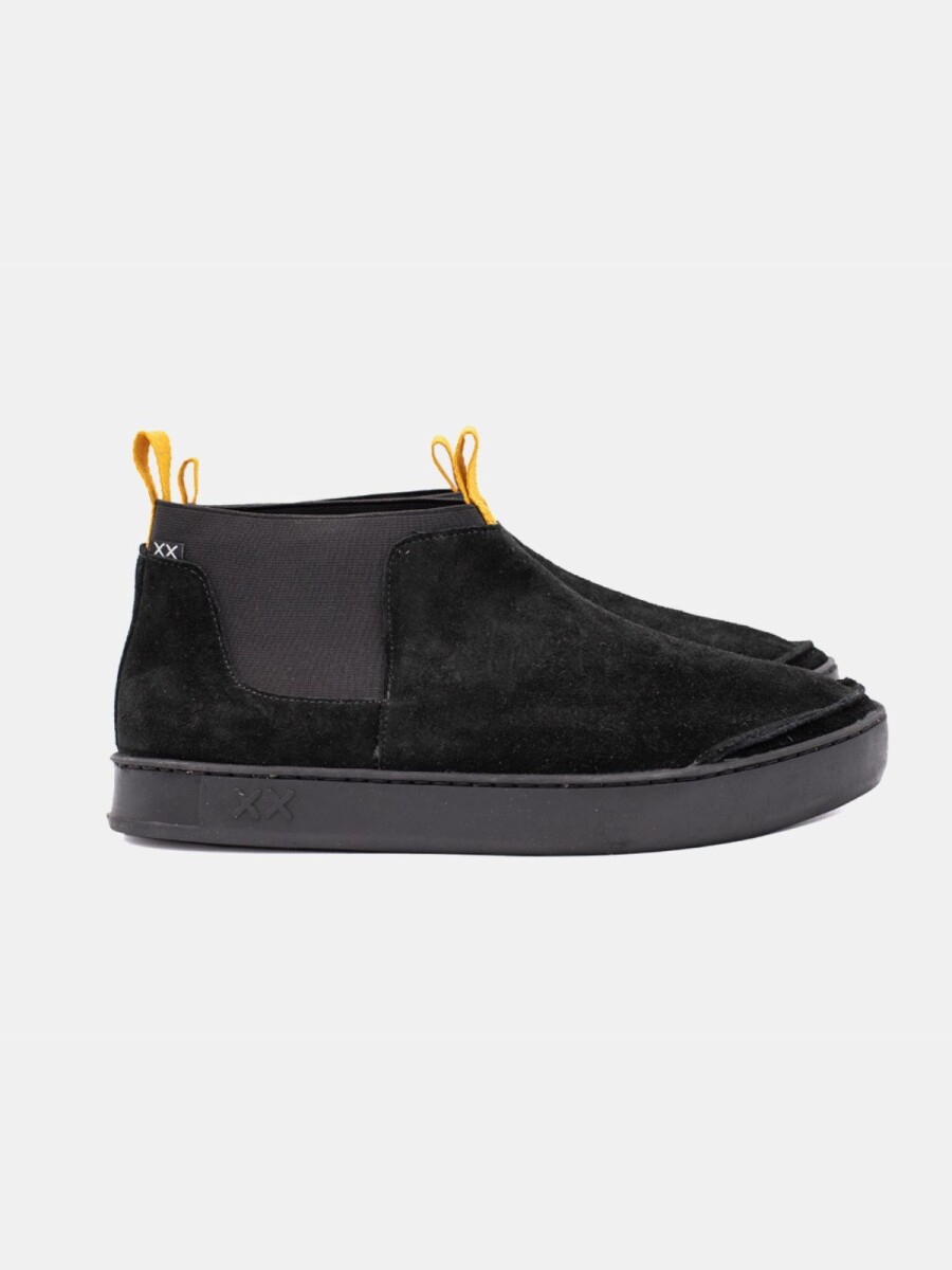 SHOES BOHO - SUEDE NEGRO 