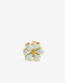 Broche Flores Broche Flor De Metal Con Esmalte - Combinacion Bicolor