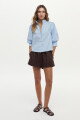 Camisa Iris Celeste