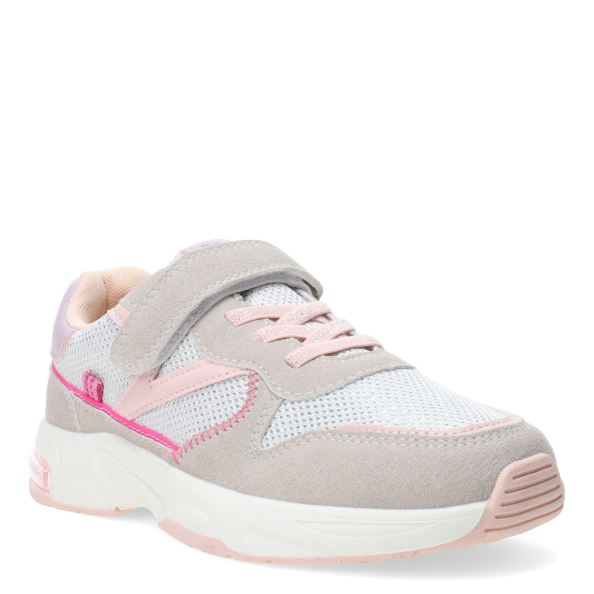Championes de Niña MINI Miss Carol CLOP con velcro MINI MissCarol - Gris 