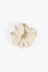 Gomita scrunchie lisa crudo