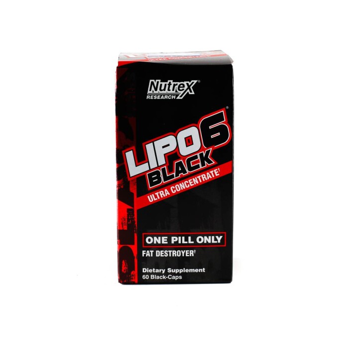 LIPO 6 BLACK ULTRA CONCENT. FR. X 60 CÁP única