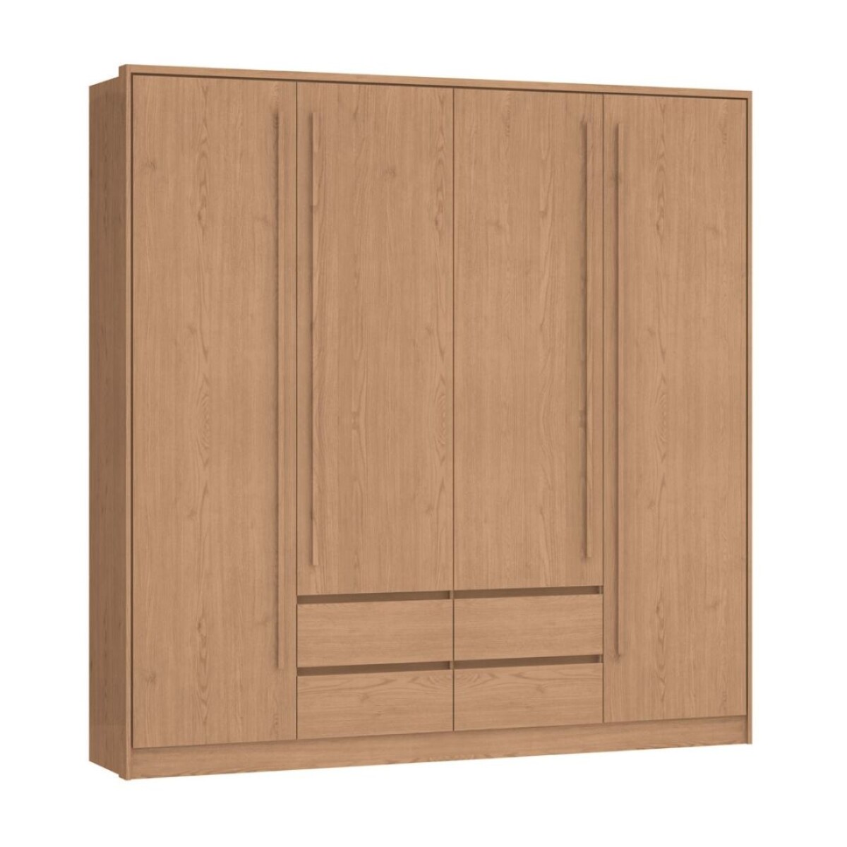 Ropero Astor 4 Puertas 4 Cajones Angelin 