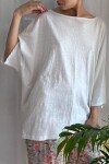 Remerón de bambú Blanco