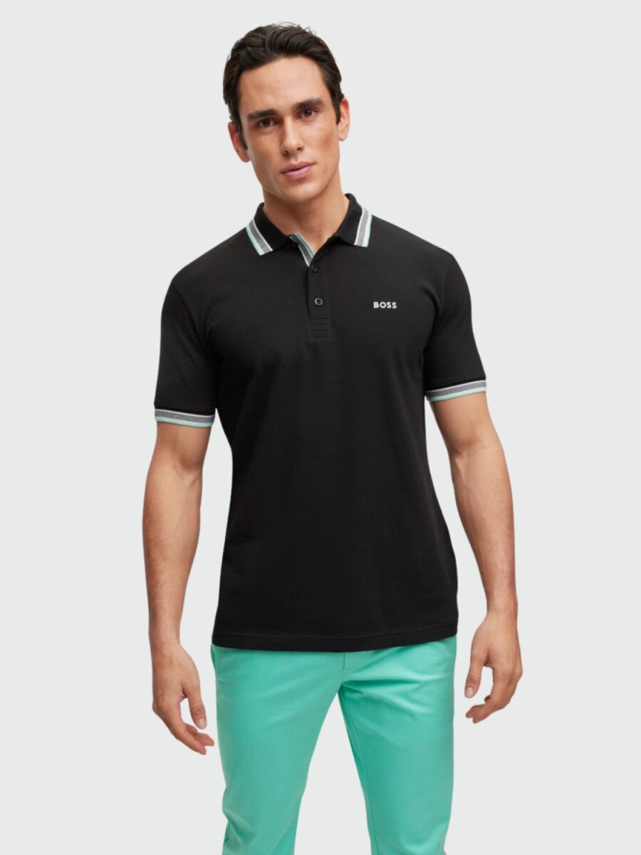BOSS -Remera polo de algodón, regular fit, PADDY 
