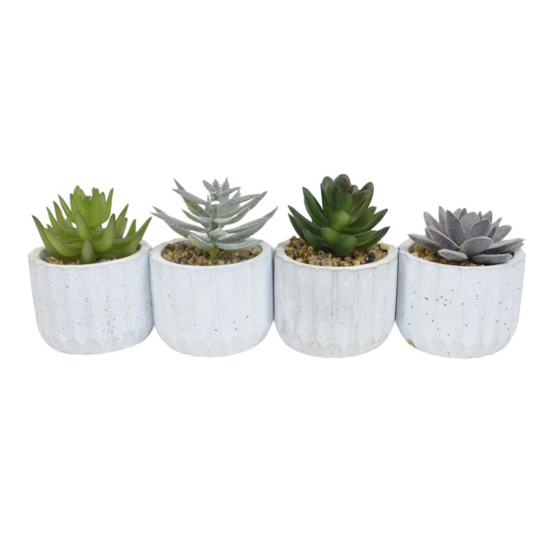 Mini planta artificial 7,5 X 11,3cm SURTIDO