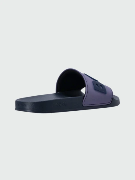 Hugo Boss - Sandalias con Logo en relieve Violeta