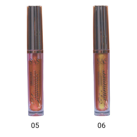 SAS Delineador líquido de ojos con brillo 6 colores Sas Delineador Líquido De Ojos Con Brillo 6 Colores