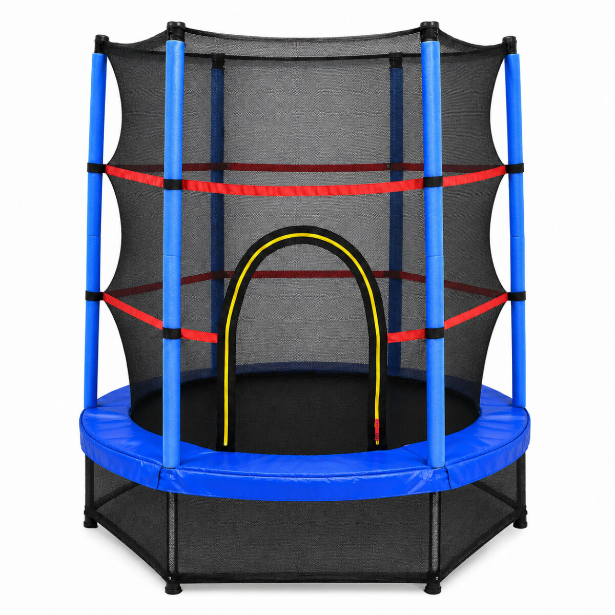Trampolin Cama Elastica 1.40 Mts Con Red Proteccion - Azul Eléctrico 