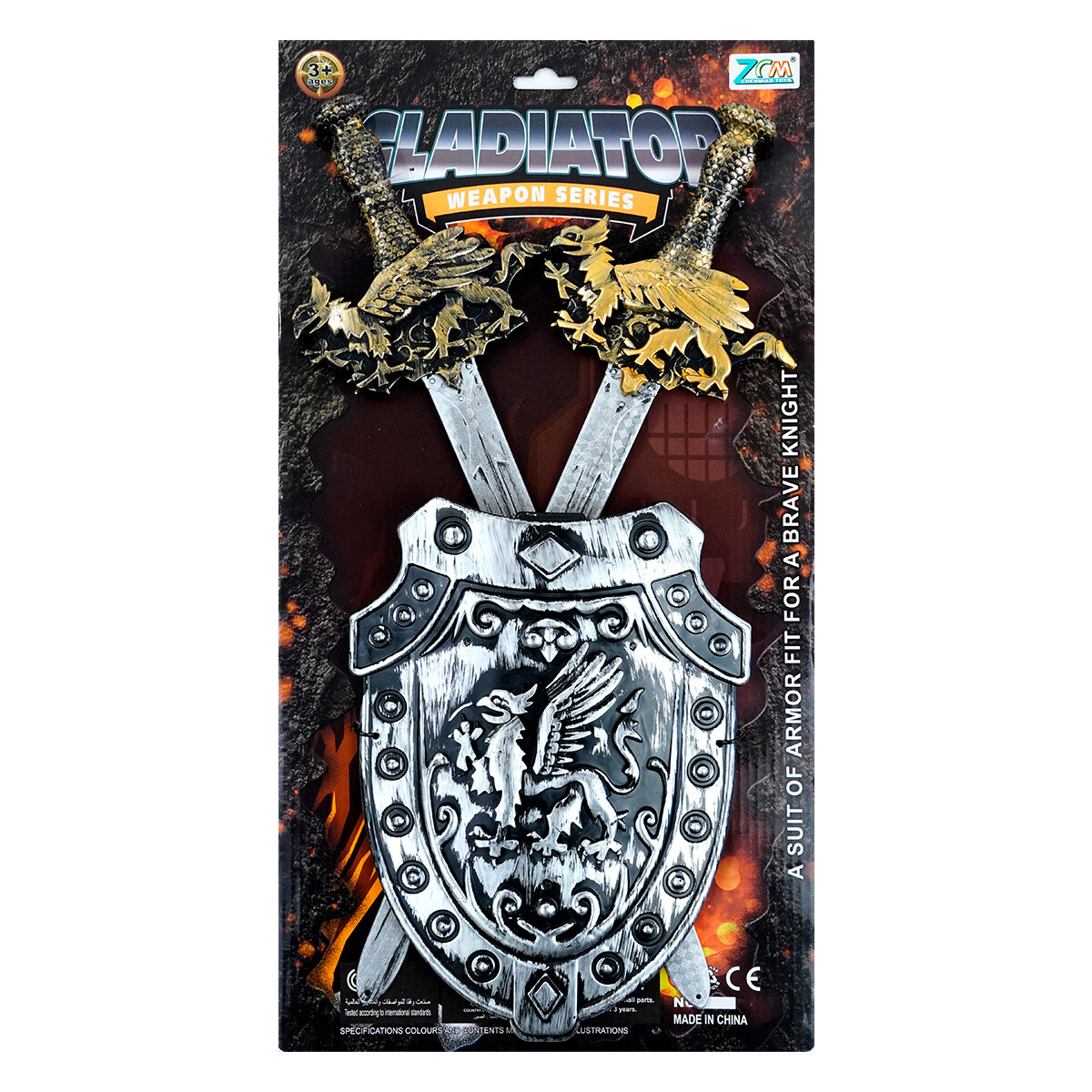 Set medieval de 3 piezas 