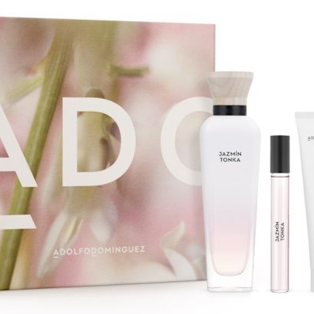 Jazmín Tonka Set 120 ml + Body Lotion 75 ml + 10 ml Jazmín Tonka Set 120 ml + Body Lotion 75 ml + 10 ml