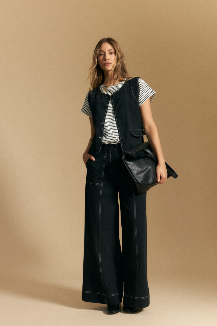 PANTALÓN SYBIL Negro