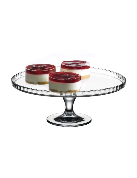 PLATO TORTA 32.2 CM C/PIE PATISSERIE PASABAHCE PLATO TORTA 32.2 CM C/PIE PATISSERIE PASABAHCE