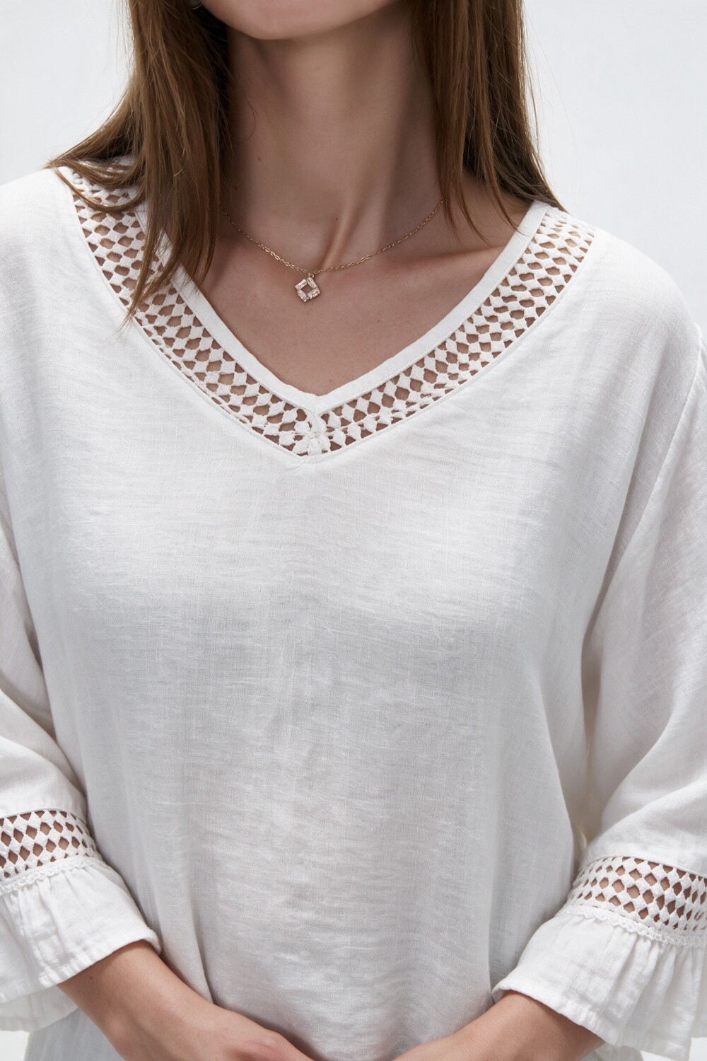 Blusa Yuio Marfil / Off White
