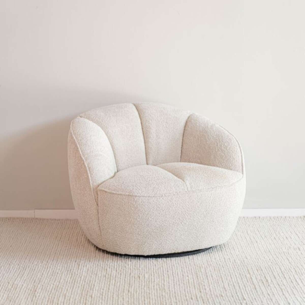 Sofa Felicce - 1 Cuerpo/Crudo Boucle 