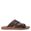 Sandalias de Hombre Freeway Canastra Casual Marrón Habana (Cuero Graso)