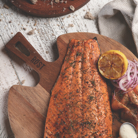 Tabla redonda para servir con mango "ROST" -TRAMONTINA TB1557