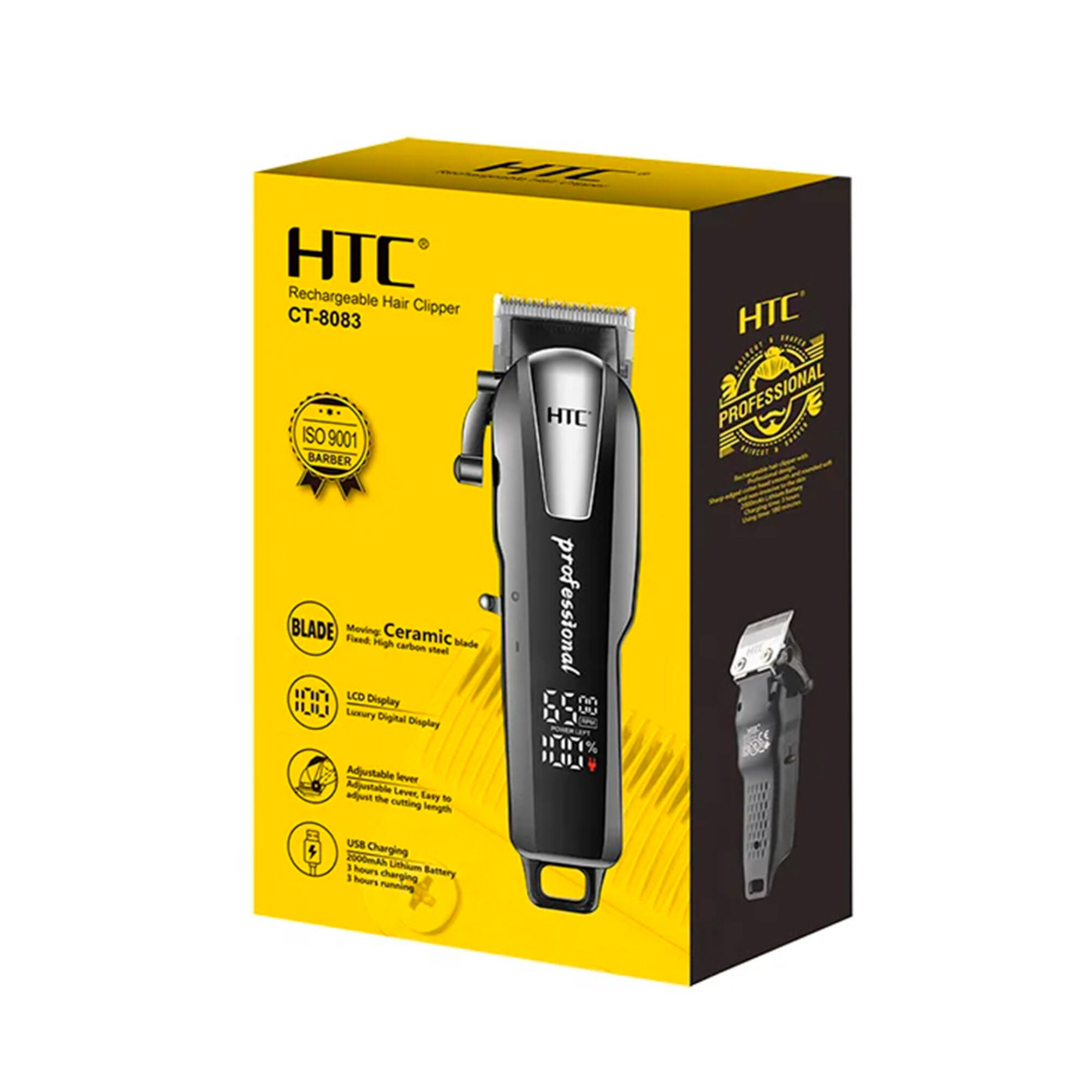 Trimmer Cortadora De Pelo Htc Afeitadora Maquina Cortar Pelo Htc