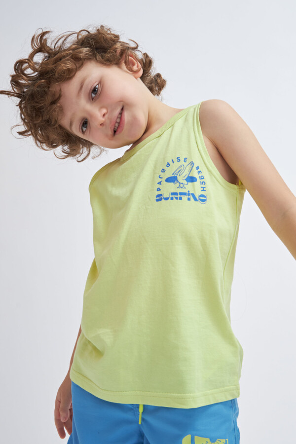 Camiseta sin mangas surfing Limon