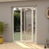 Ventana de PVC Blanco 200 X 200 Puerta Corrediza Cerradura Ventana de PVC Blanco 200 X 200 Puerta Corrediza Cerradura