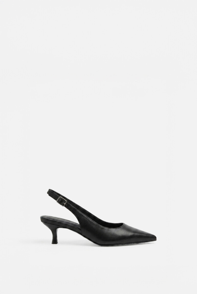 Zapato en punta - negro 
