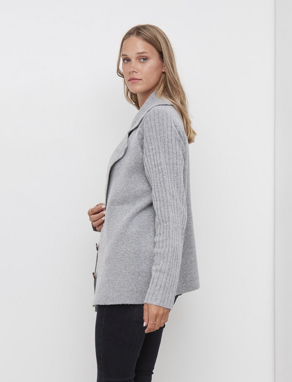 Cardigan Soft Melange GRIS