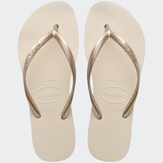 Ojotas Havaianas Slim Flatform Beige