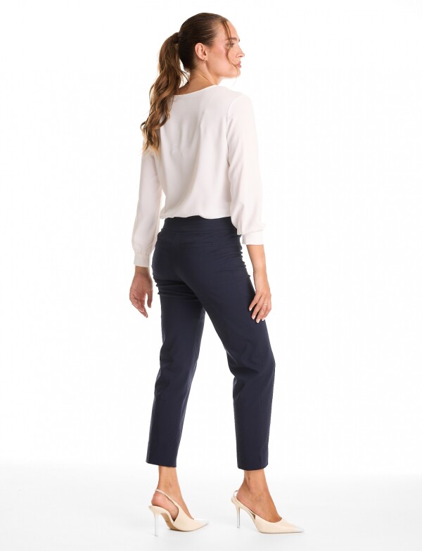 Pantalon Slim AZUL