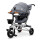Coche Triciclo Bebé Con Capota Anti UV Giratoria 360 Rod006004