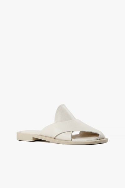 SANDALIA TOE SLIDE Blanco