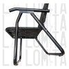 Silla Playera Descansar Aluminio Reforzada Liviana 80048 Color Negro Silla Playera Descansar Aluminio Reforzada Liviana 80048 Color Negro