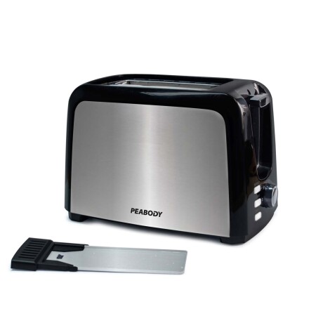TOSTADORA PEABODY 2-PANES NEGRO PE-T1305