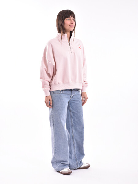 BUZO CON CUELLO YESENIA ROSA VIEJO