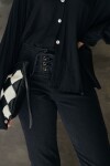 Rosette Fisher Pants Negro