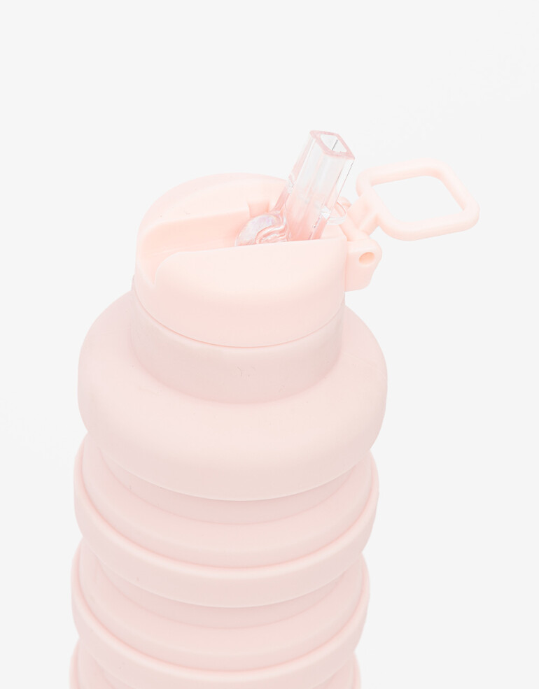 Artículos de deporte Active Botella De Silicona Plegable - Rosa Claro