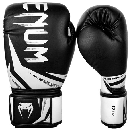 Guantes De Boxeo Venum Elite Profesionales Blanco/Negro2