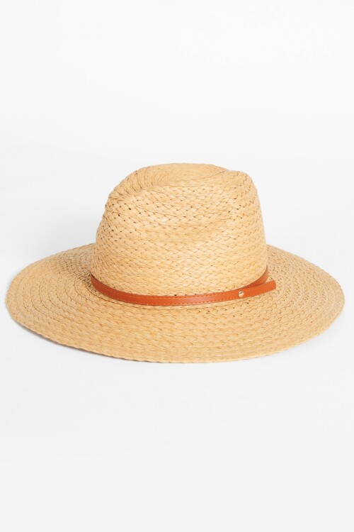 Sombrero detalle estrella crudo
