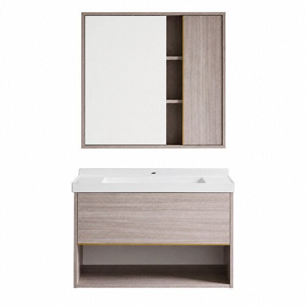 MUEBLE DE BAÑO AÉREO MODELO 1063-80 / MUEBLE + BACHA + ESPEJO Mueble De Baño Aéreo Modelo 1063-80 / Mueble + Bacha + Espejo