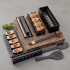 Set De 8 Moldes Fabrica Sushi + Cortadores + Espatulas Comida Oriental CTN012 Set De 8 Moldes Fabrica Sushi + Cortadores + Espatulas Comida Oriental CTN012