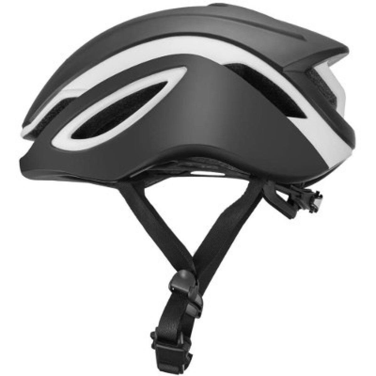Casco Ultraliviano Rockbros Color Negro Y Blanco Talle M 